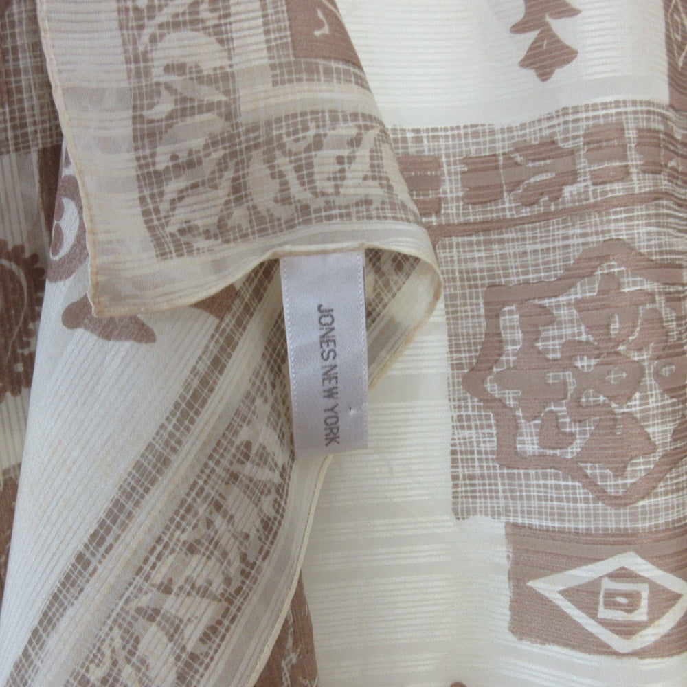 Jones New York Designer Silk Scarf - Square - 5494