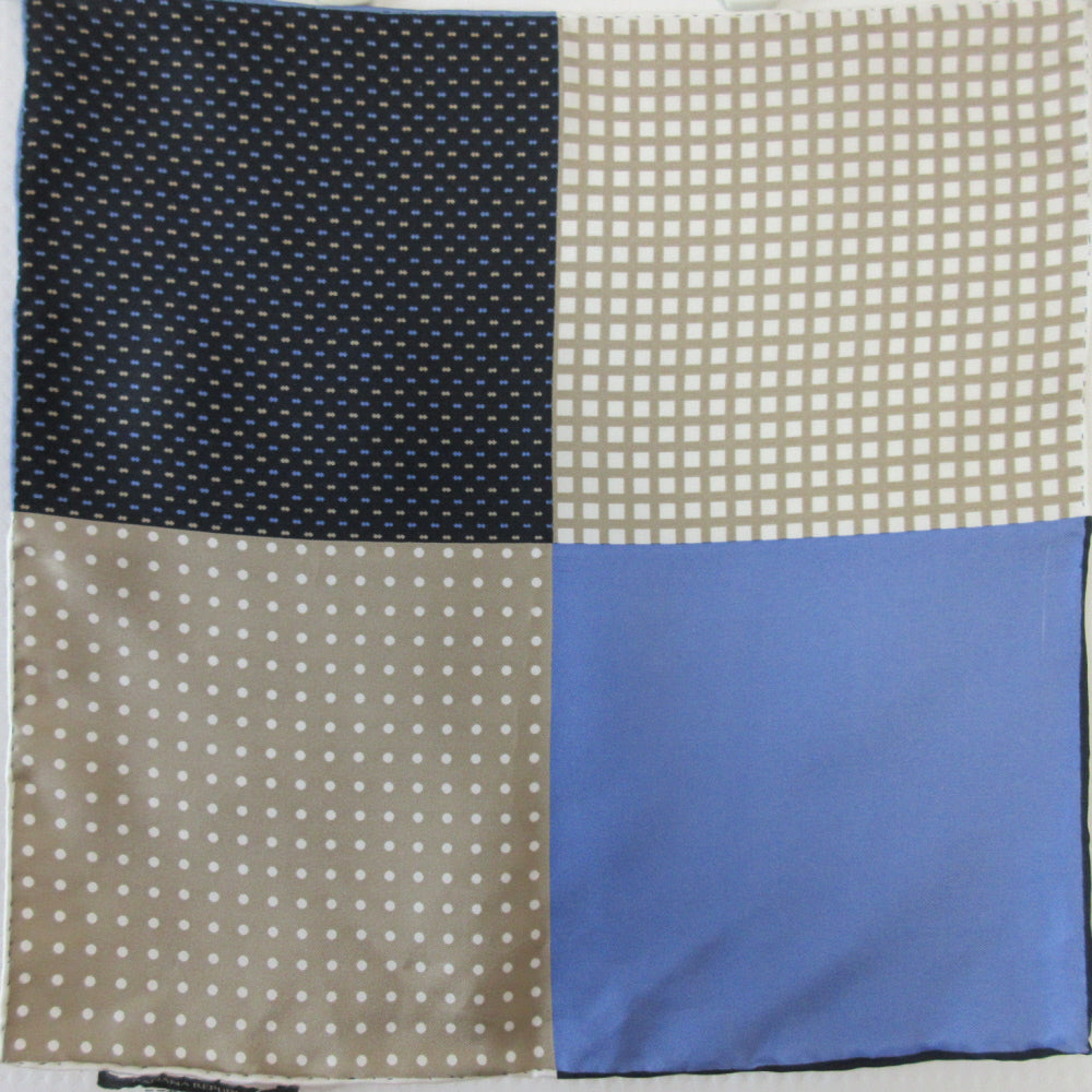 Banana Republic Mens Silk Scarf NWT - Handkerchief - 5500