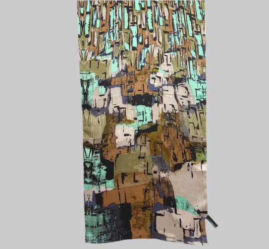 Cynthia Rowley Abstract Silk Scarf - Long – 5121