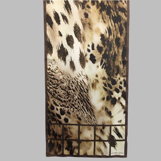 Adrienne Vittadini Silk Scarf - Long - 5382