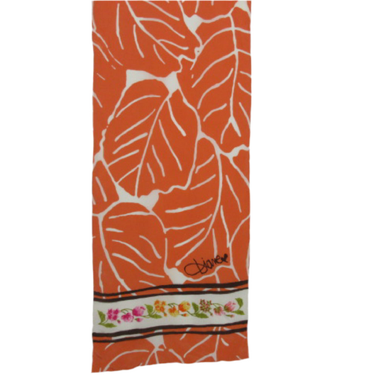 Diane Von Furstenberg Designer Silk Scarf - Long - 2240