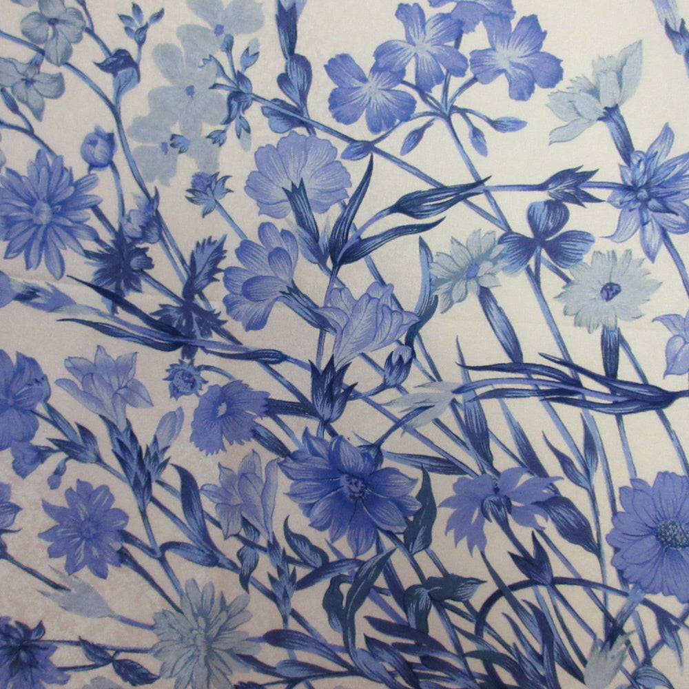 Jim Thompson NWT Floral Linen Silk Scarf - Square - 5510