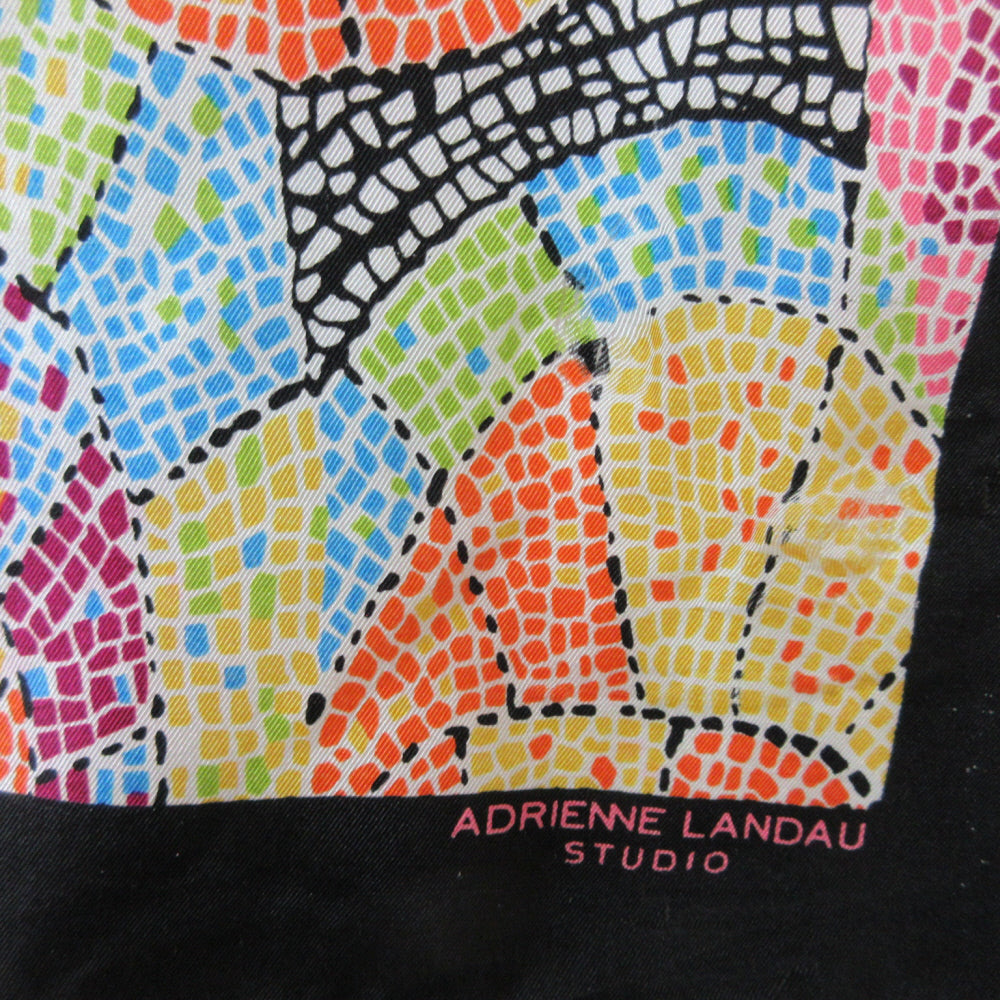 Adrienne Landau Designer Silk Scarf - Long - 5513