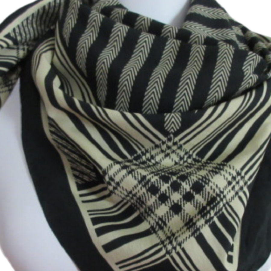 Liz Claiborne Polyester Scarf - Square - 3058