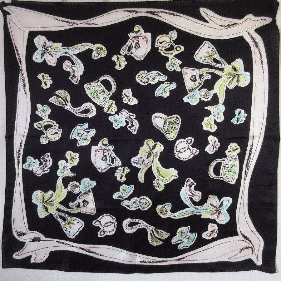 Jewelry Purses Casual Corner Silk Scarf - Square - 5379