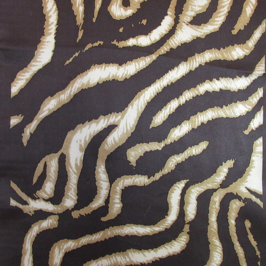 Jones New York Animal Print Silk Scarf - Long - 5317