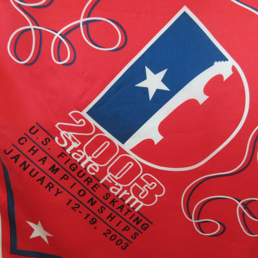 State Farm Figure Skating 2003 Silk Scarf - Square - 5321