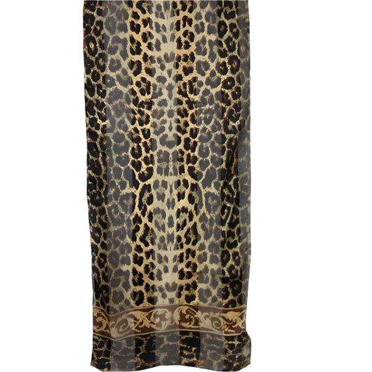 NWT Oldstock Animal Print Silk Scarf - Long - 5515