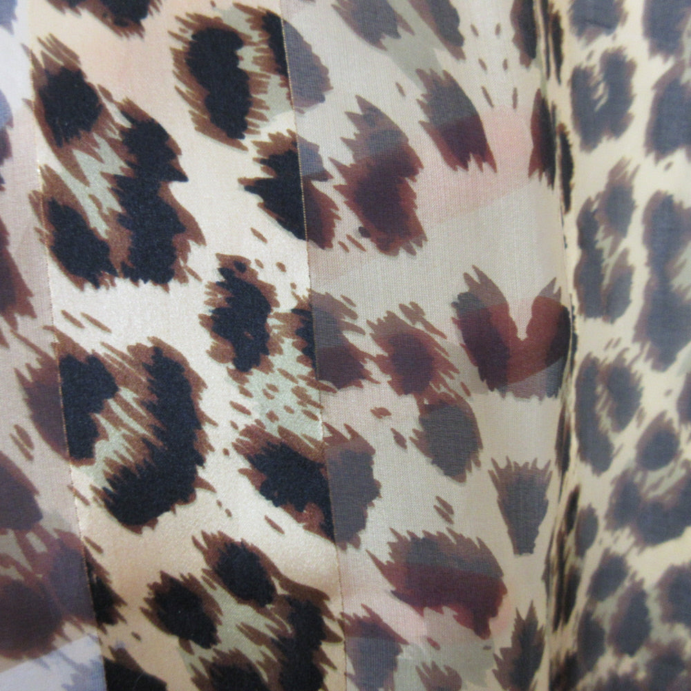 NWT Oldstock Animal Print Silk Scarf - Long - 5515
