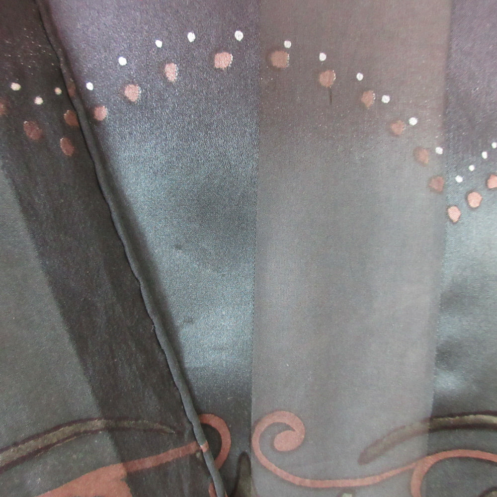 Bill Blass Designer Silk Scarf - Long - 5516