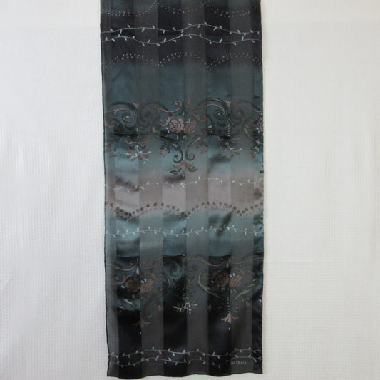Bill Blass Designer Silk Scarf - Long - 5516
