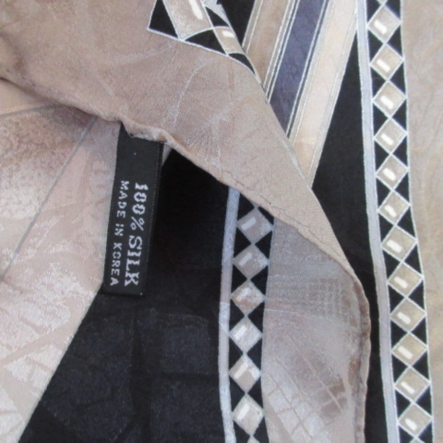 Abstract Silk Scarf Pocket Square - 5328