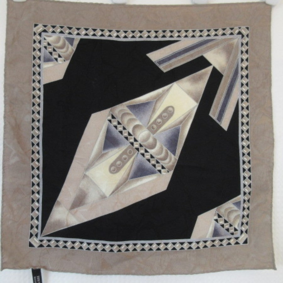 Abstract Silk Scarf Pocket Square - 5328