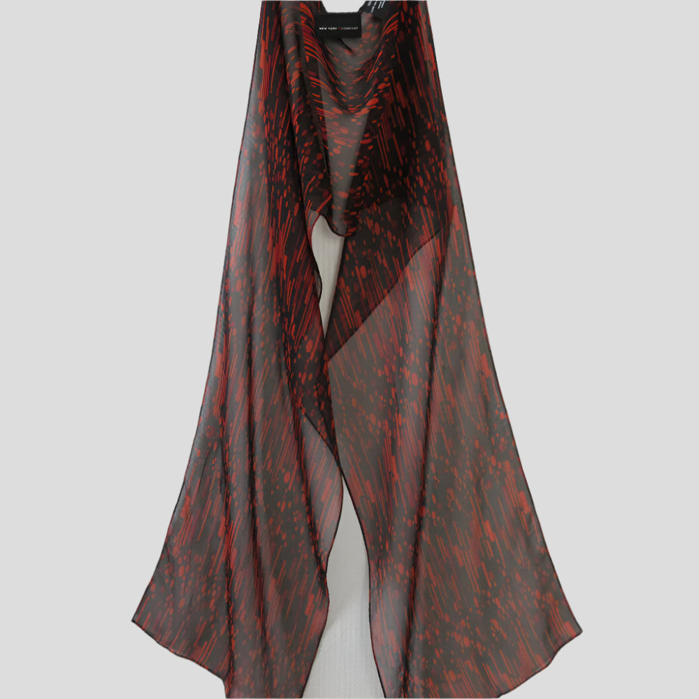 New York & Company Designer Silk Scarf - Long - 5517