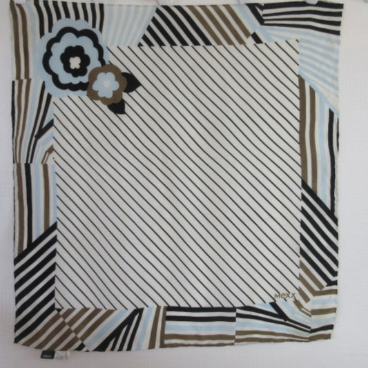 Mexx Designer Silk Scarf - Square Handkerchief – 5330