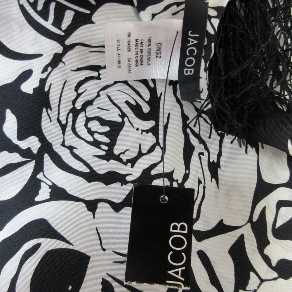 NWT Jacob Reversible 2 Ply Silk Scarf - Long – 5518