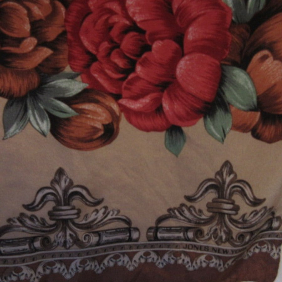 Jones New York Designer Silk Scarf - Long - 5336