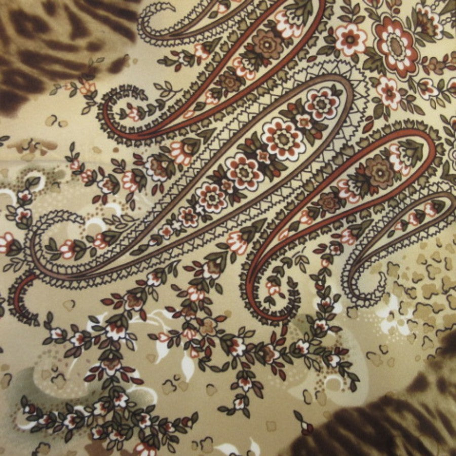 Adrienne Landau Designer Silk Scarf - Long - 5341