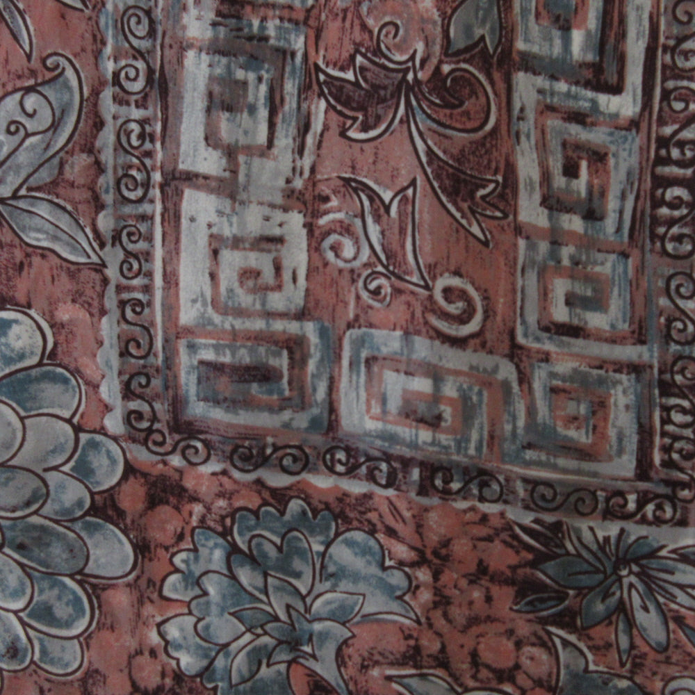 New York Style Designer Silk Scarf - Long - 5520
