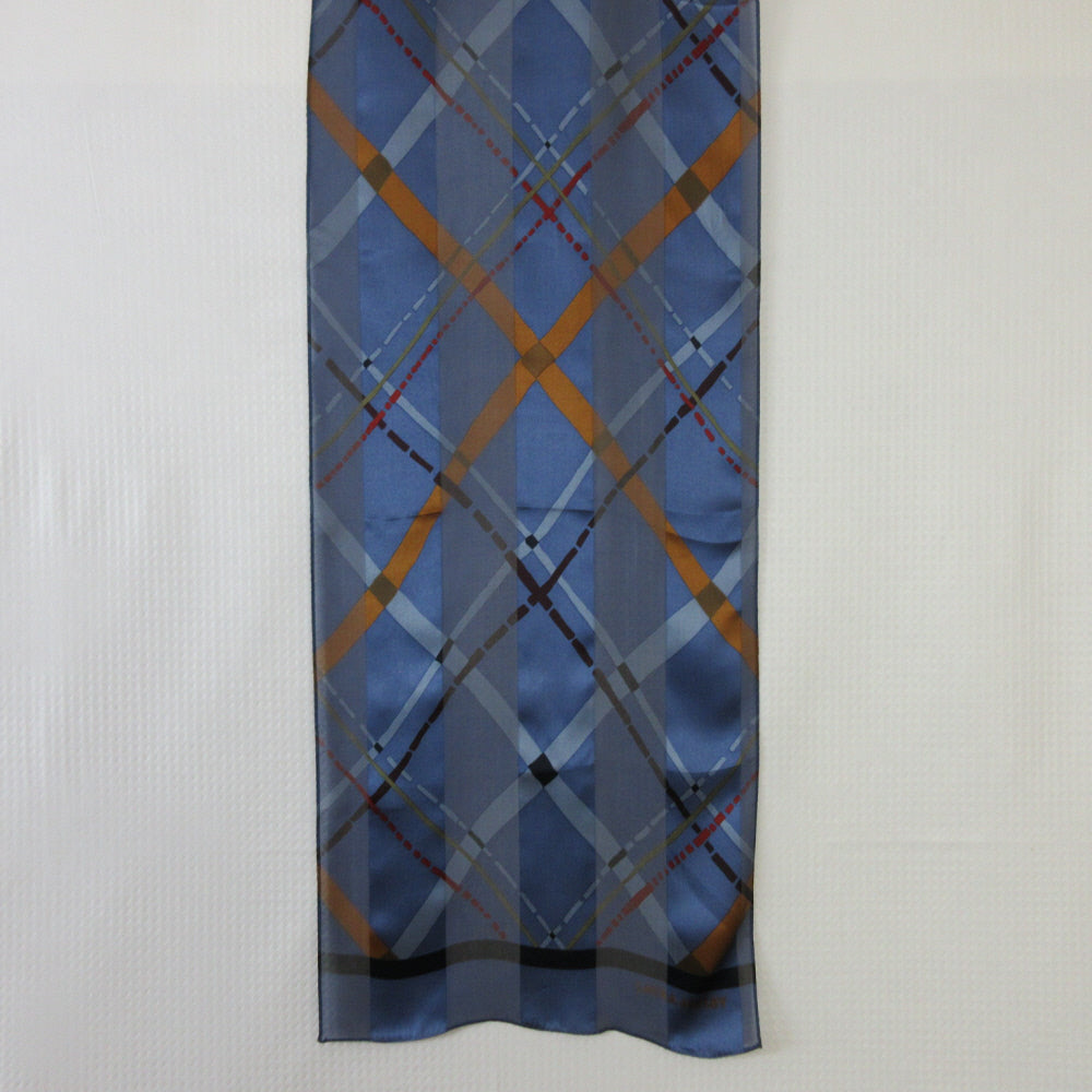 Laura Ashley Designer Silk Scarf - Long - 5521