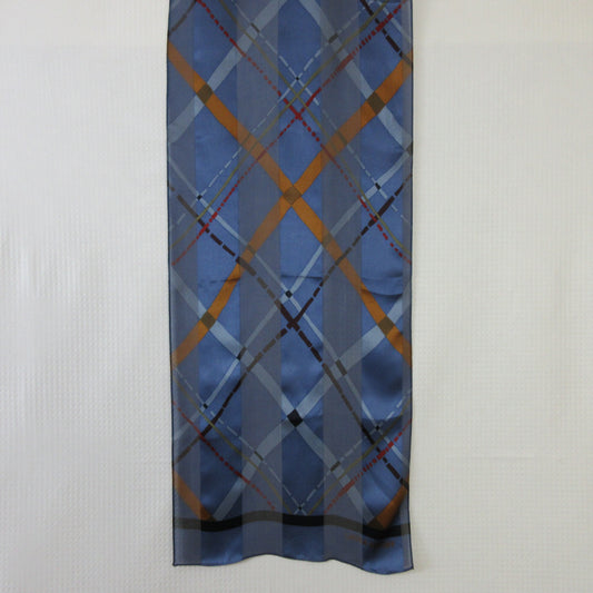Laura Ashley Designer Silk Scarf - Long - 5521