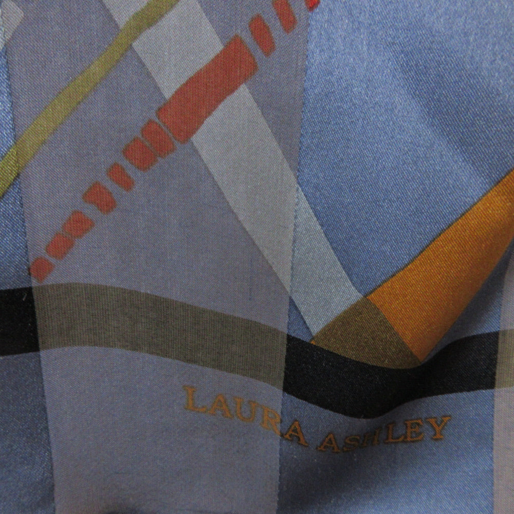 Laura Ashley Designer Silk Scarf - Long - 5521