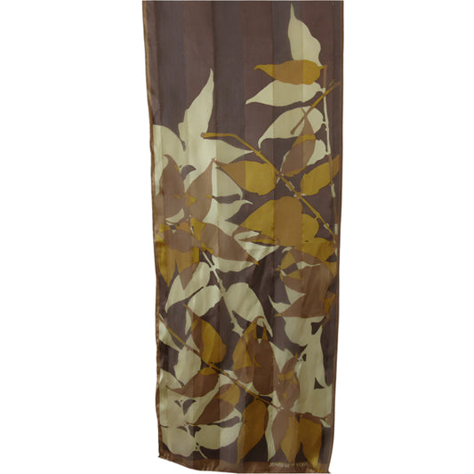 Jones New York Designer Silk Scarf - Long - 5522