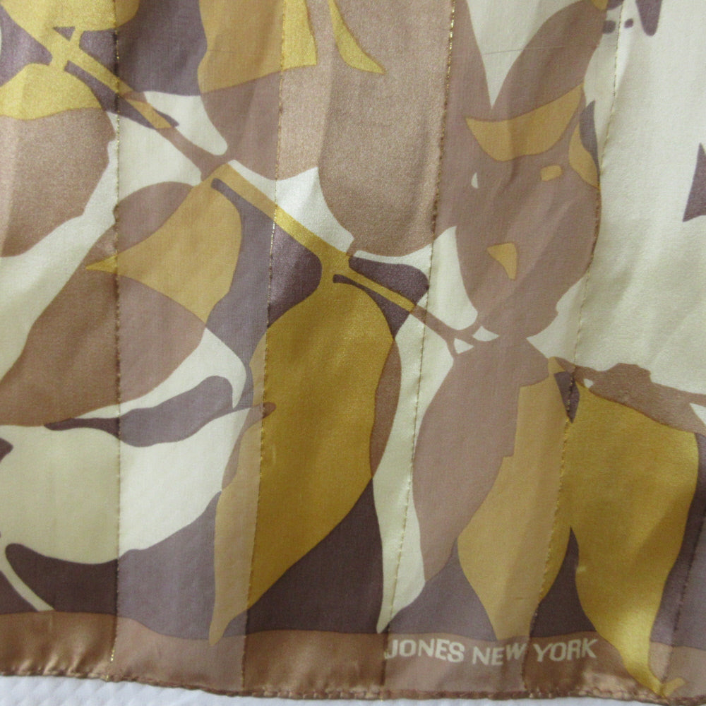 Jones New York Designer Silk Scarf - Long - 5522