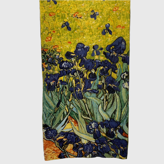 Vincent van Gogh Iris Painting Silk Scarf - Long – 5179