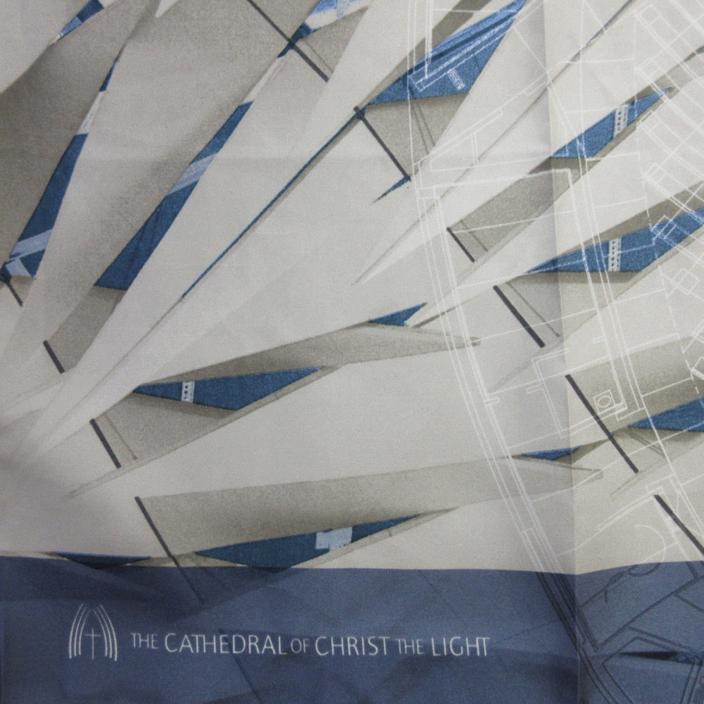 The Cathedral of Christ the Light Silk Scarf - Square - 5526