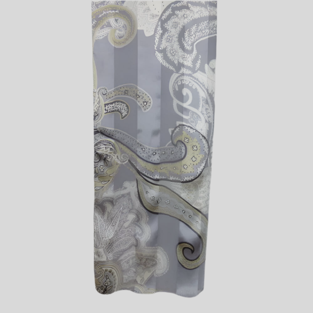 Jones New York Paisley Silk Scarf - Long - 4326