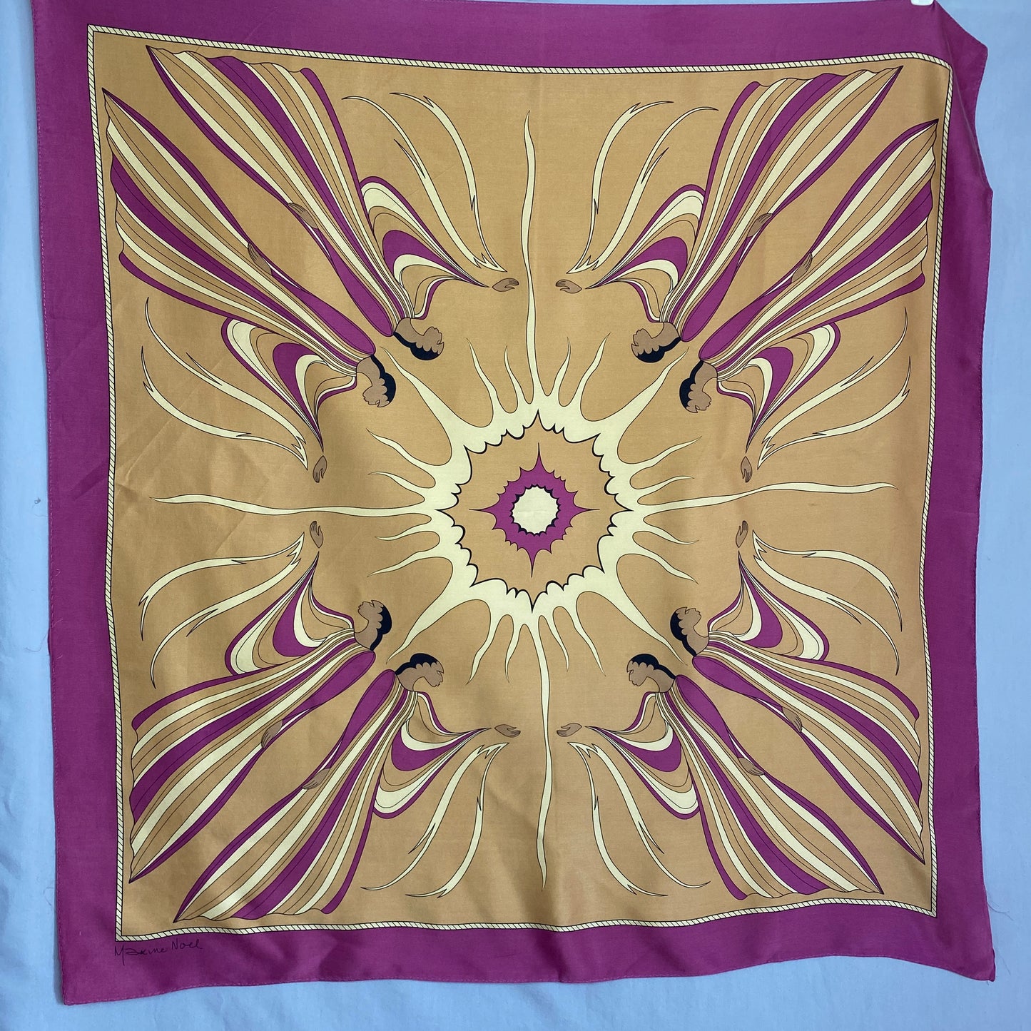 Maxine Noel Art Silk Scarf - Square - 1133