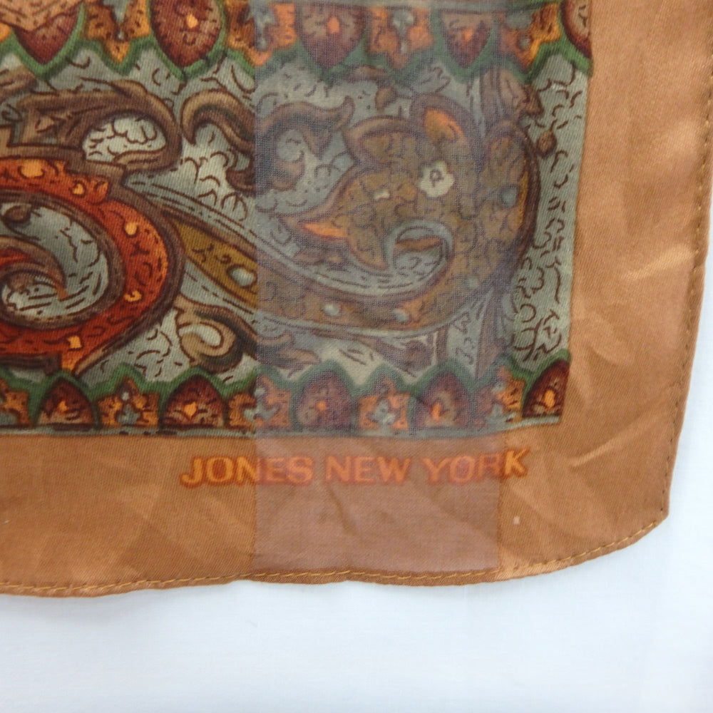 Jones New York Paisley Polyester Scarf - Long - 5305