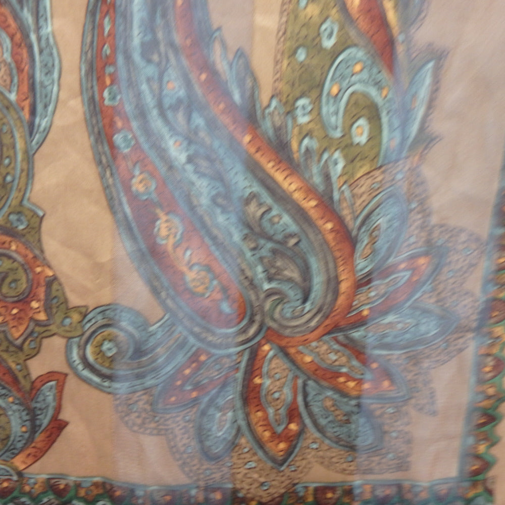 Jones New York Paisley Polyester Scarf - Long - 5305