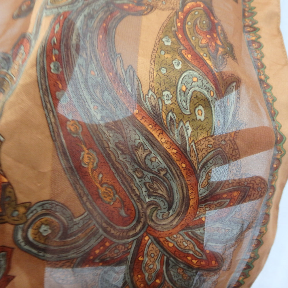 Jones New York Paisley Polyester Scarf - Long - 5305
