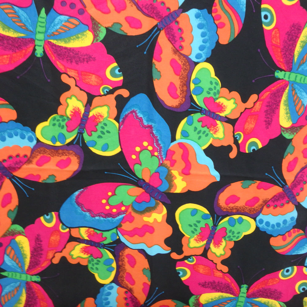BUTTERFLIES Flowers Design Scarf - Square - 5545