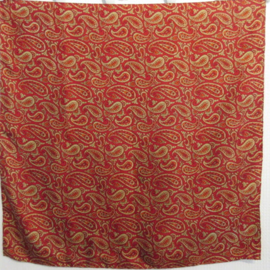 Symphony Paisley Silk Scarf Pocket Square - 5362