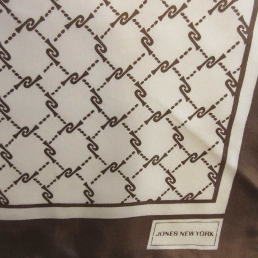 Jones New York Logo Silk Scarf - Square - 5365