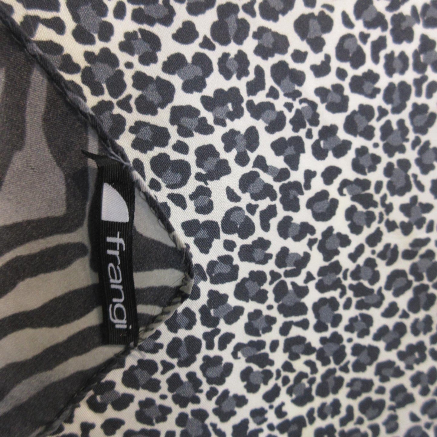 Frangi Animal Print Silk Scarf - Square - 5309