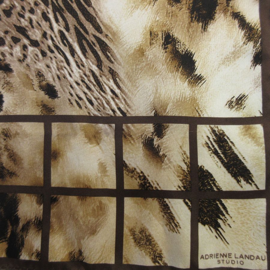 Adrienne Vittadini Silk Scarf - Long - 5382