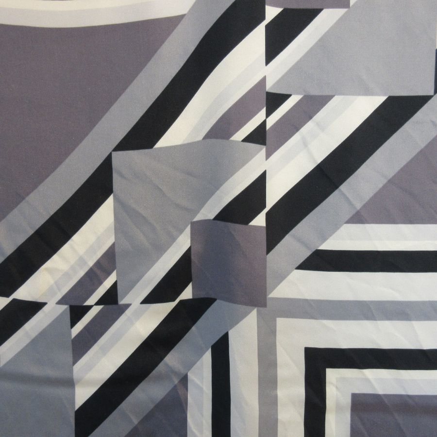 Gap Geometric Design Italy Silk Scarf - Square - 5392