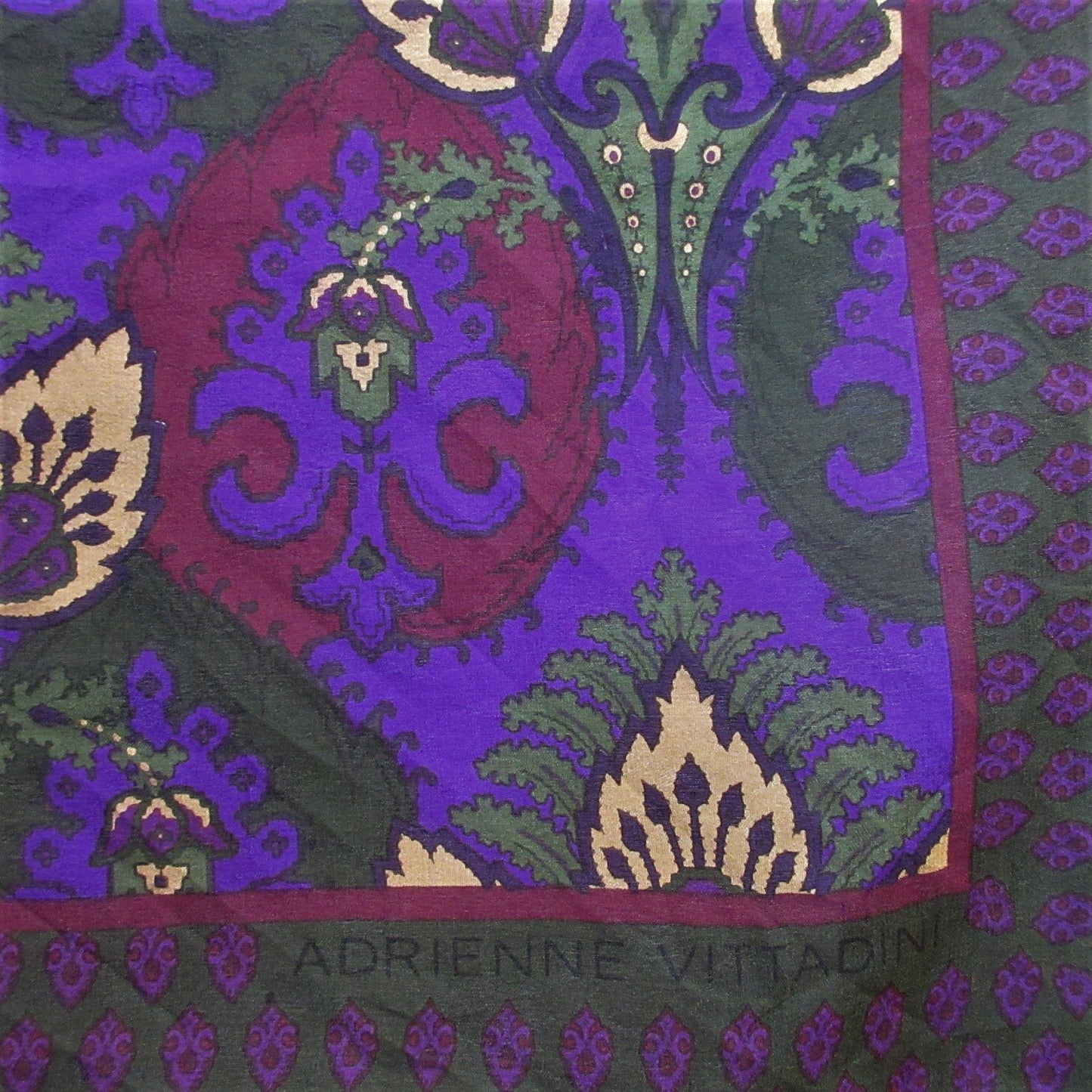Adrienne Vittadini Silk Scarf - Square - 5308
