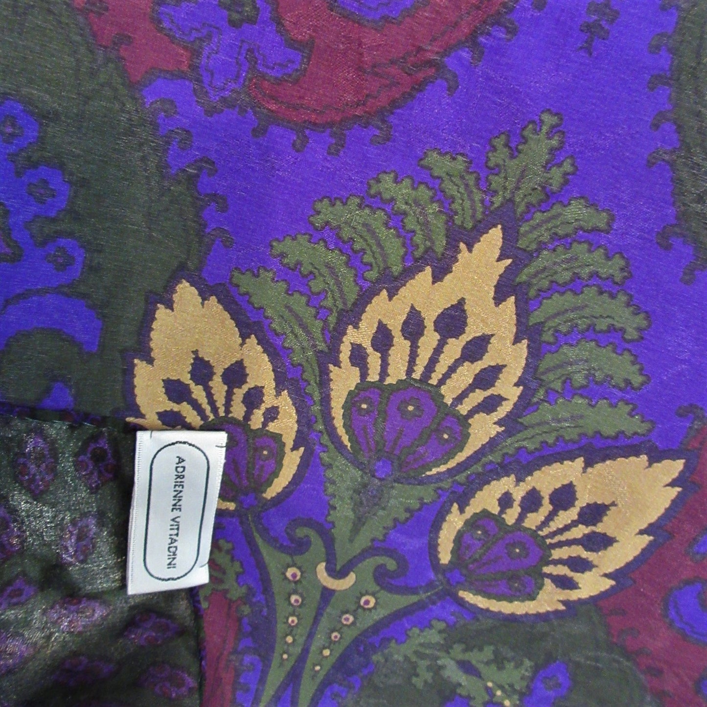 Adrienne Vittadini Silk Scarf - Square - 5308