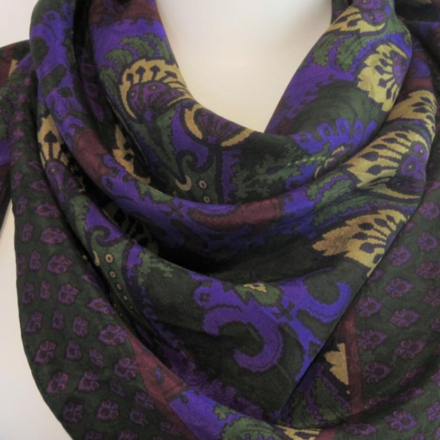 Adrienne Vittadini Silk Scarf - Square - 5308