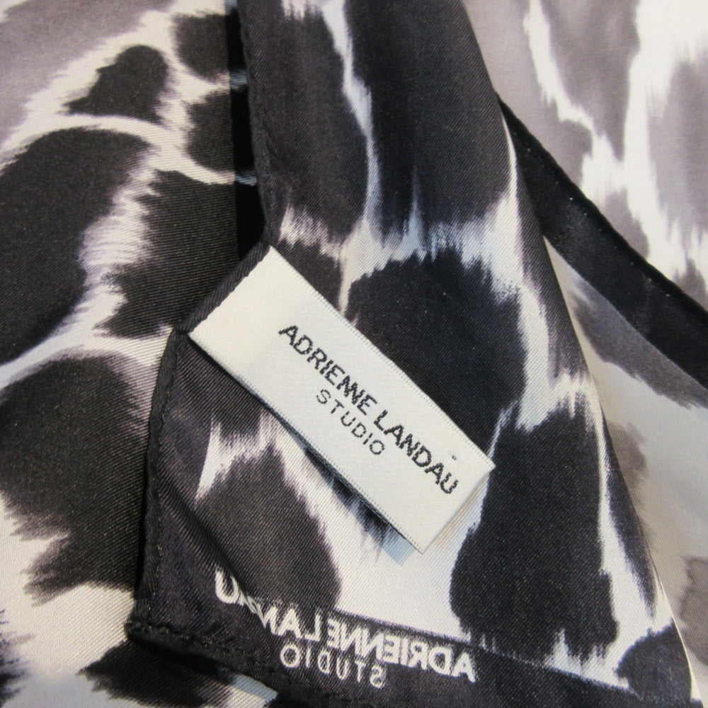 Adrienne Landau Animal Print Silk Scarf - Long - 5398