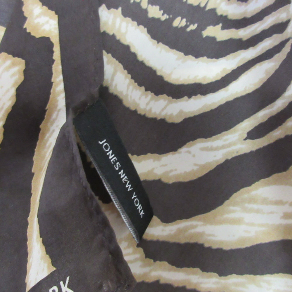 Jones New York Designer Silk Scarf - Long - 5529