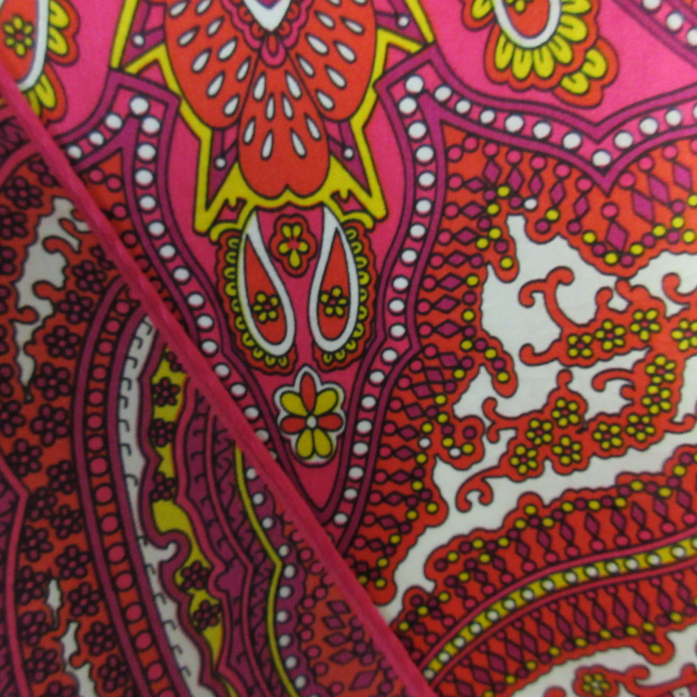 Anne Klein Designer Paisley Silk Scarf - Long - 5531
