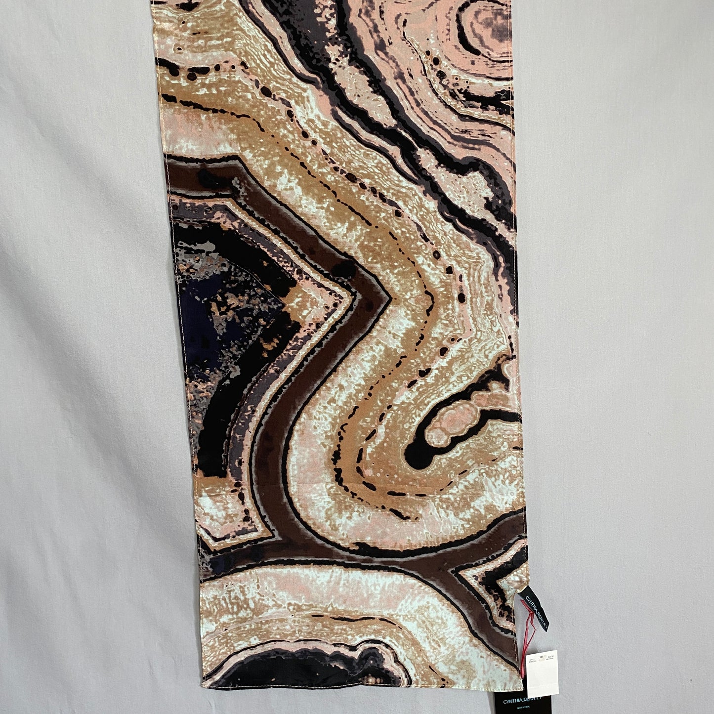 Cynthia Rowley Abstract Art Silk Scarf - Long - NWT - 4927