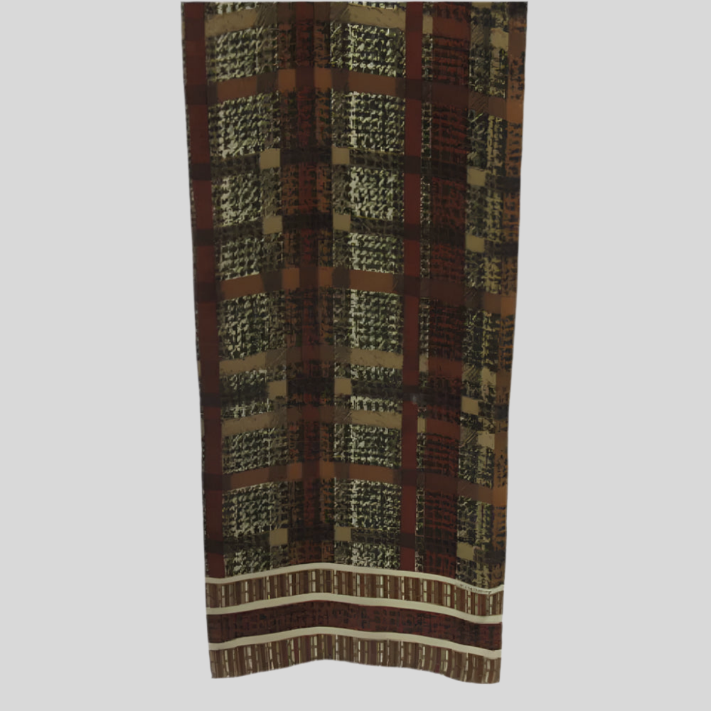 Liz Claiborne Houndstooth Silk Scarf - Long – 4453