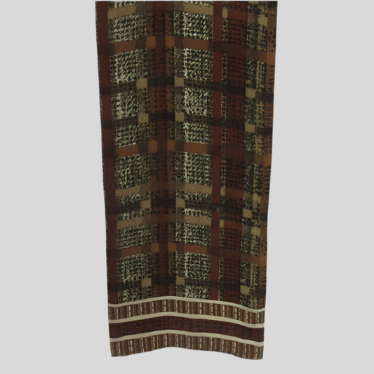 Liz Claiborne Houndstooth Silk Scarf - Long – 4453